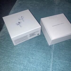 Apple AirPods Pro 2 with valid serial number and Charging Case
